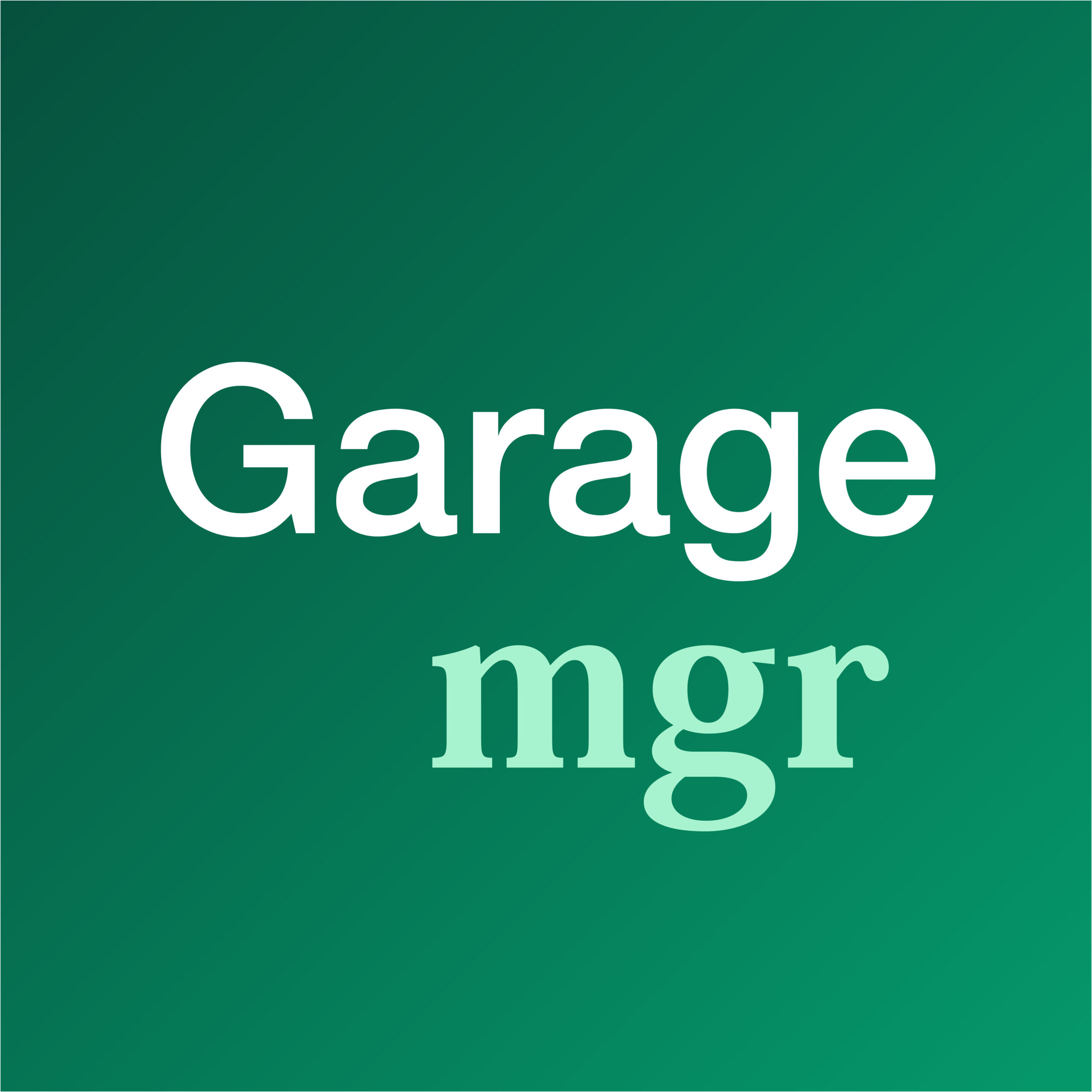 Garage mgr