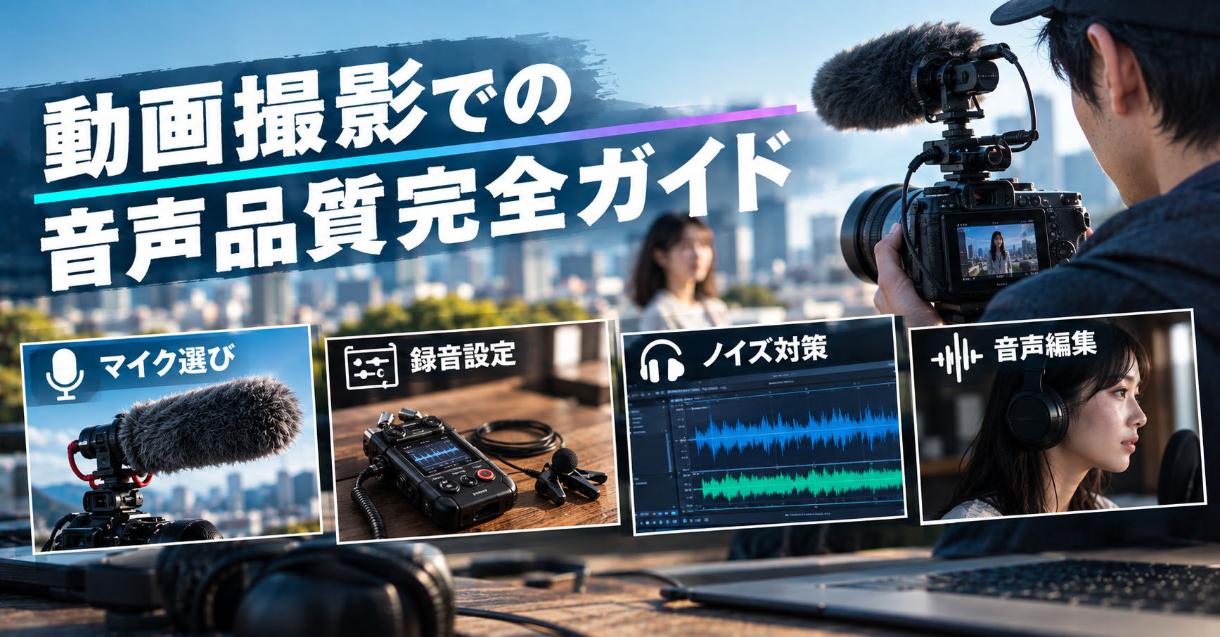 動画撮影での音声品質完全ガイド